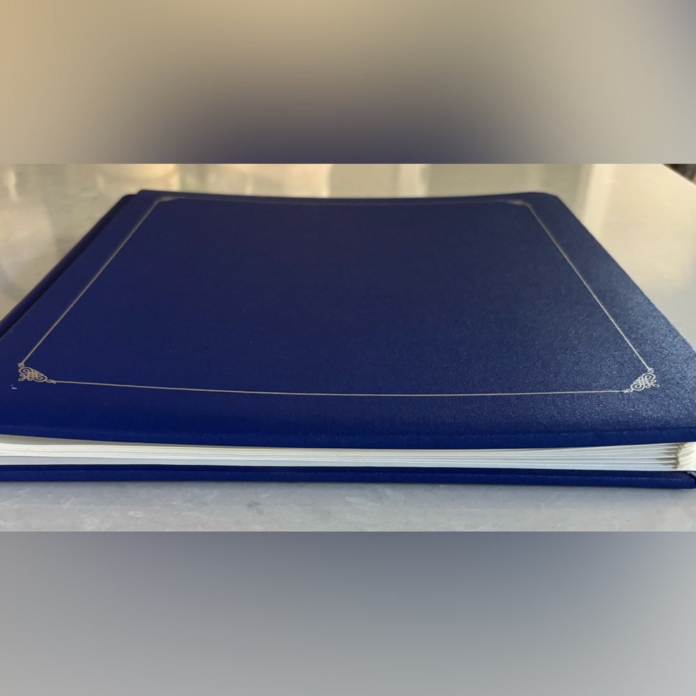 Creative Memories 12X12 Blue Photo Album - Picture 4 of 8